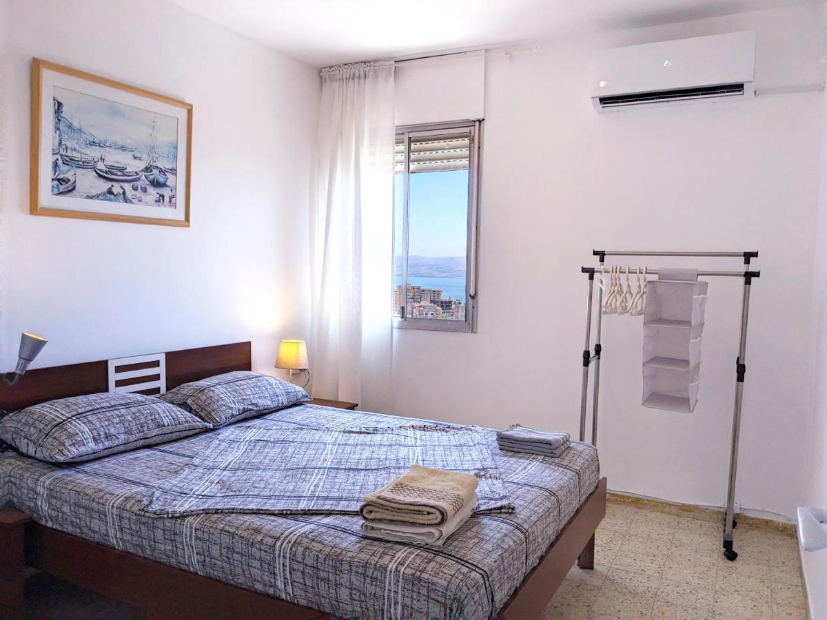 1Bdrm Apt With Panoramic View Of Sea And Mountains Tiberias Exterior photo